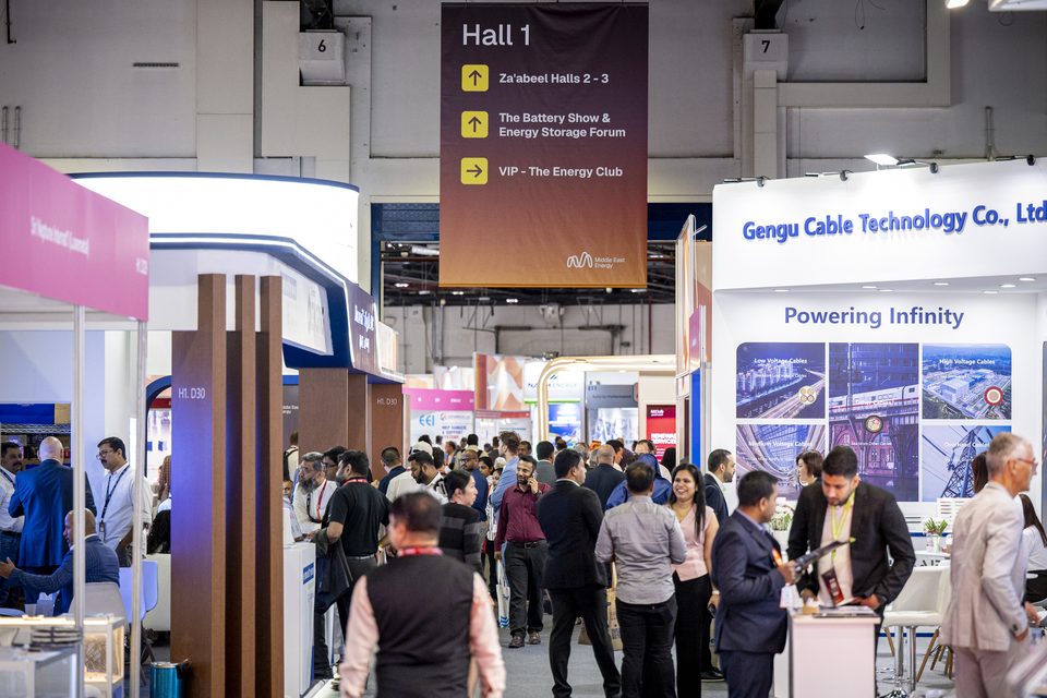 Middle East Energy 2026 event photography at Dubai World Trade Centre