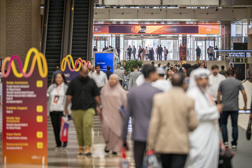 Middle East Energy 2026 event photography at Dubai World Trade Centre