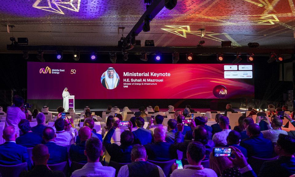 Middle East Energy 2026 event photography at Dubai World Trade Centre