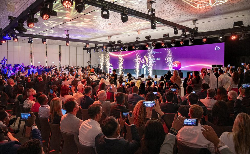 Middle East Energy 2026 event photography at Dubai World Trade Centre
